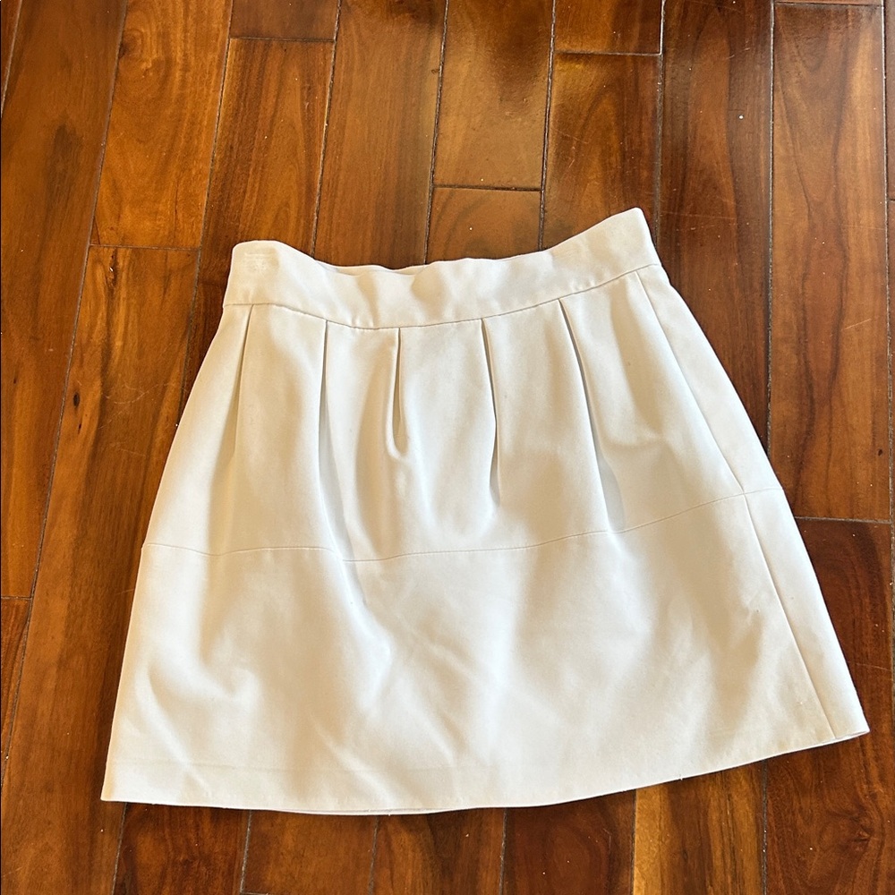 Seven7 White A-Line Women's Skirt